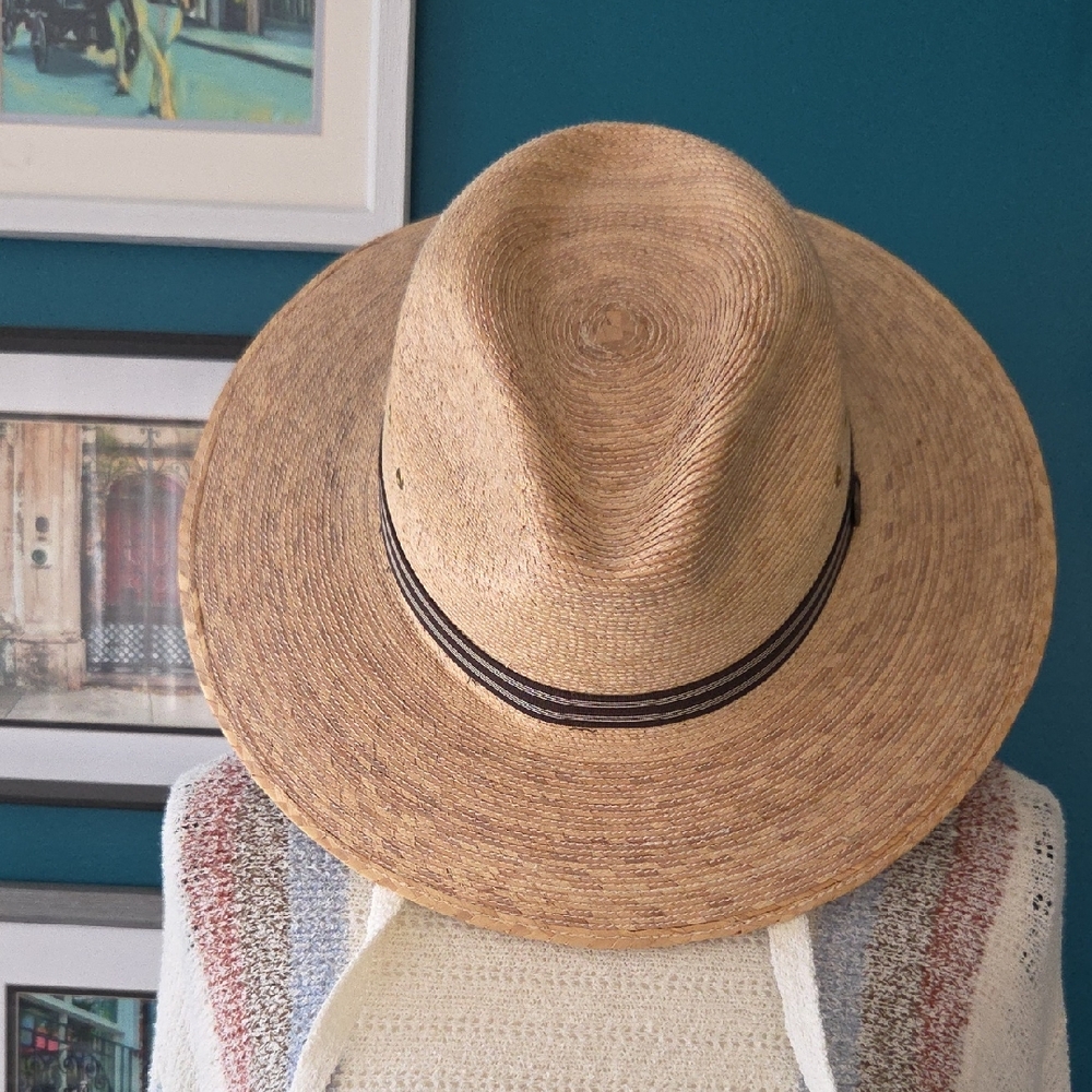 Tula Tan Straw Hat with Brown Band